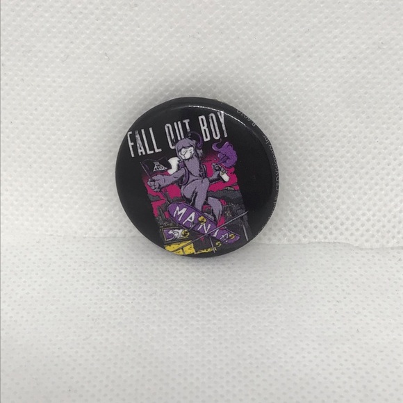 Hot Topic Fall Out Boy Mania Small Pin - Picture 3 of 7